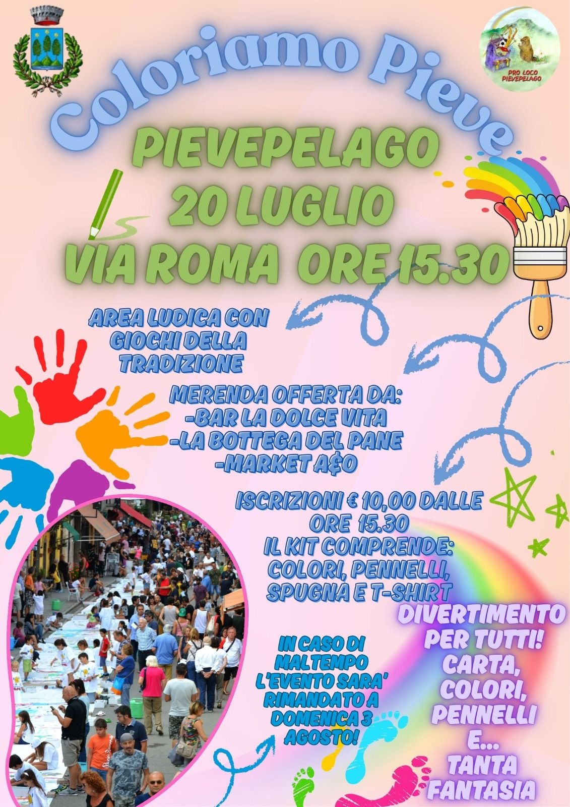 Coloriamo Pieve 2025 🗓 Coloriamo Pieve 2025 🗓