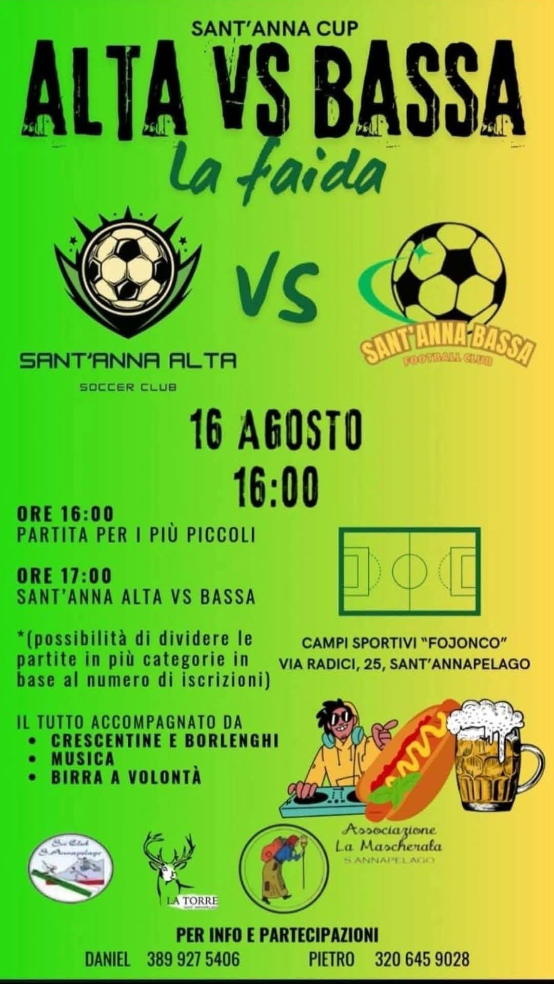 Sant’ Anna Bassa vs Sant’ Anna Alta – La faida